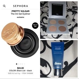 Bundle: PV Eyeliner, PUR face palette, Dr. Brandts